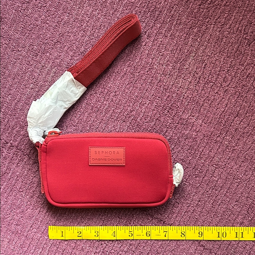Dagne Dover Scarlet Wristlet Clutch - Picture 2 of 5